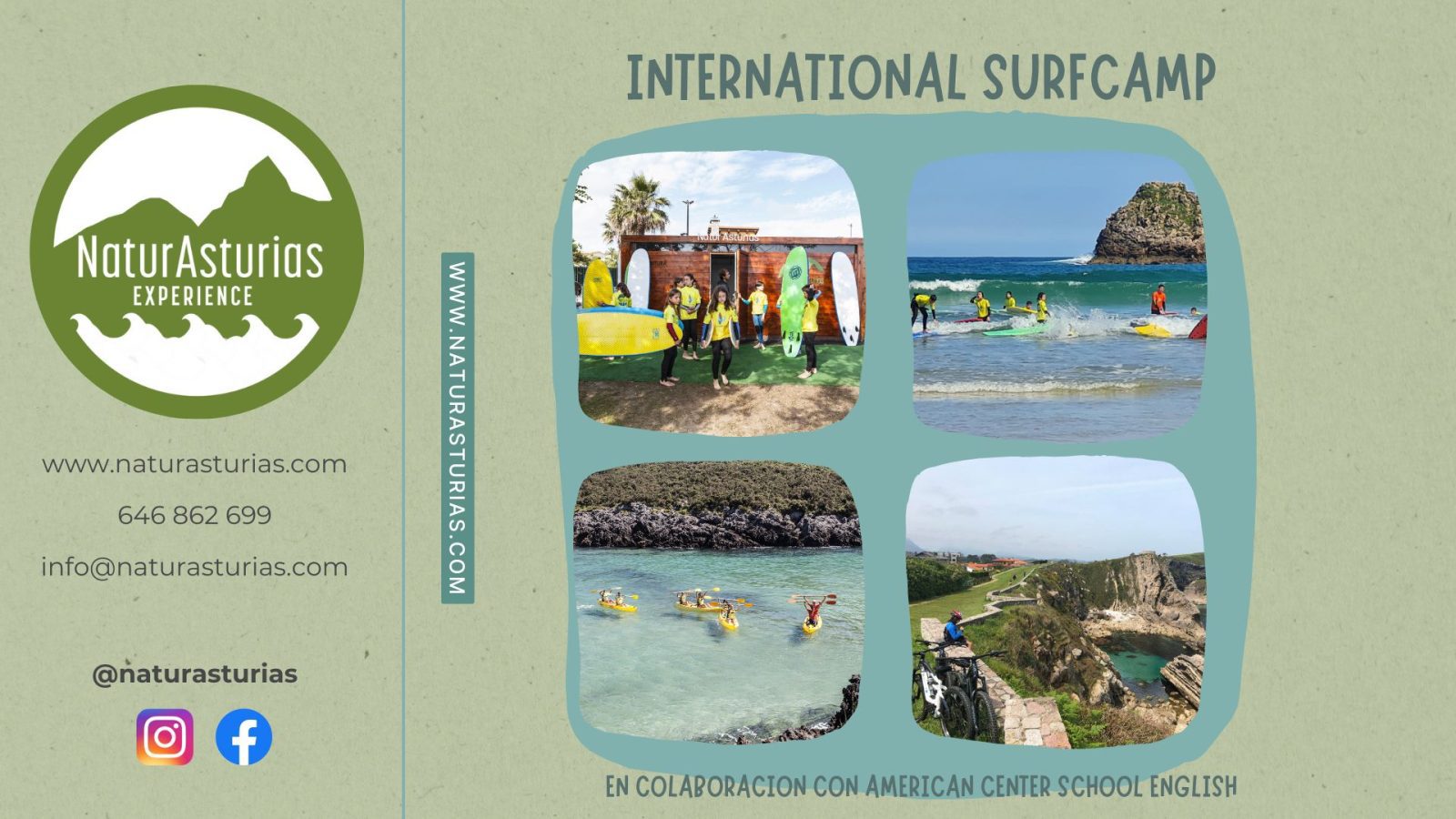 INTERNATIONAL SURFCAMP – del 24 al 30 de junio 2025 | de 8 a 15 años